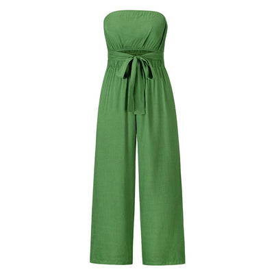 Wicked AF S / Green Reagan Boho Jumpsuit