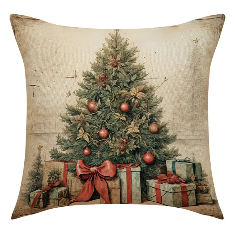 wickedafstore Christmas Tree / 45x45cm Christmas Cushion Covers