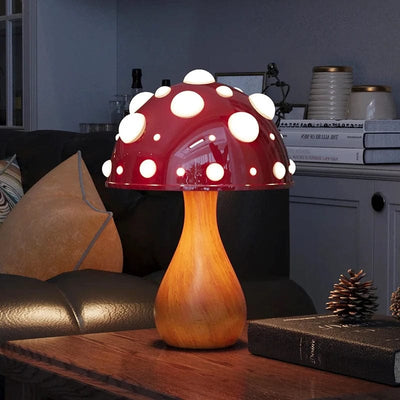 wickedafstore Mushroom Table Lamp