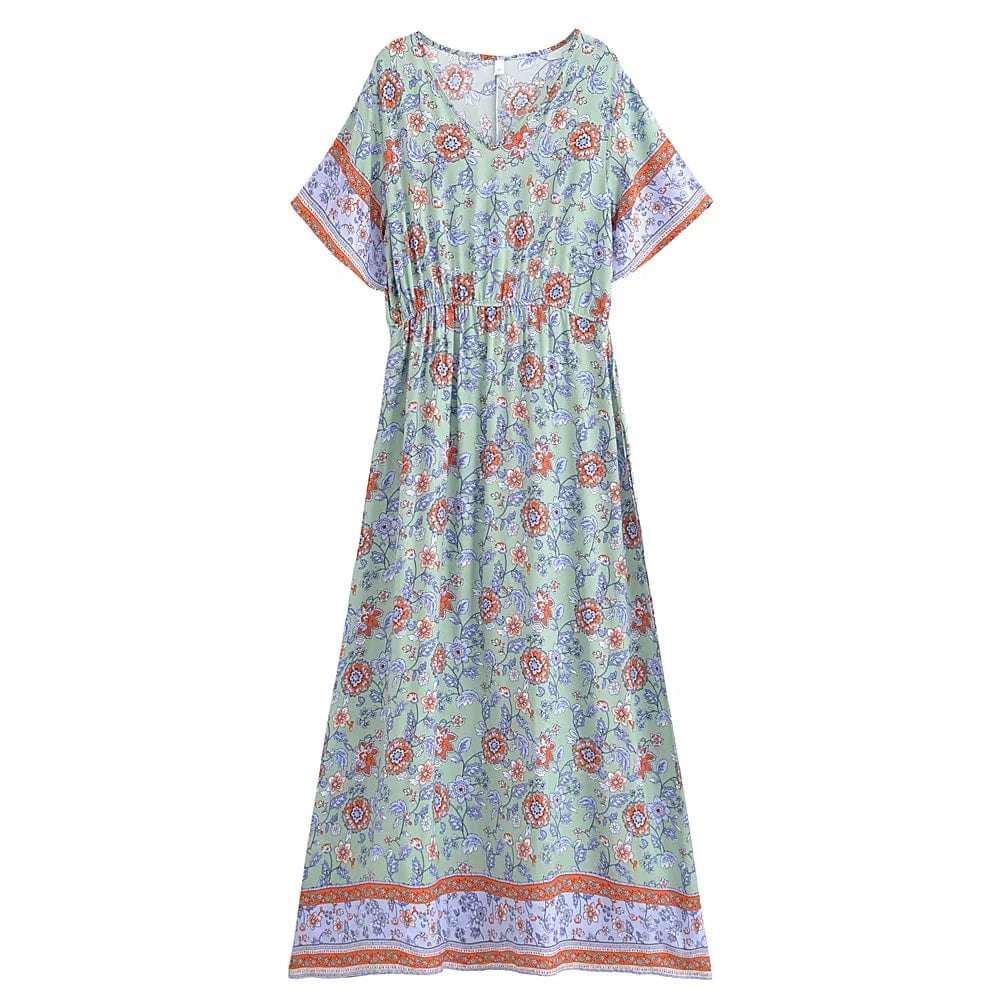 chinese dress ladies Ethel Floral Maxi Dress