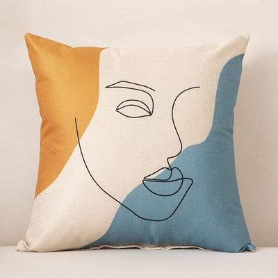 WickedAF 45x45cm/17.7"x17.7" / E Abstract Art Cushion Covers