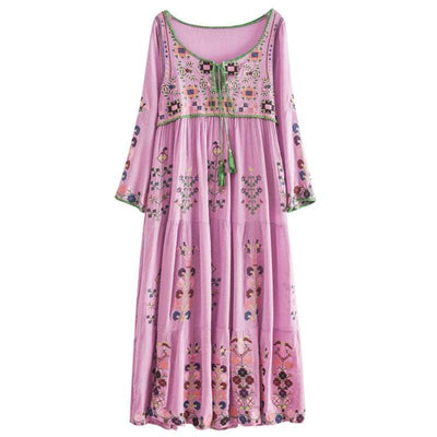 WickedAF Alsephina Embroidered Dress
