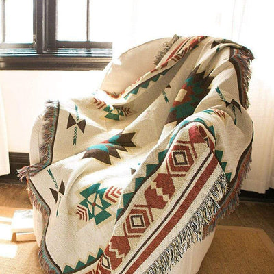 WickedAF American Native Throw Sofa Blanket