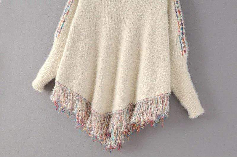 WickedAF Avery Knitted Poncho