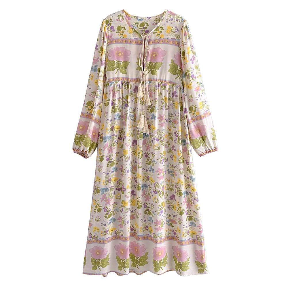 cotton mini dress Women's Love Is In the Air Peony Pink Cotton Peasant Mini Dress | Color: Light Pink | Size: L