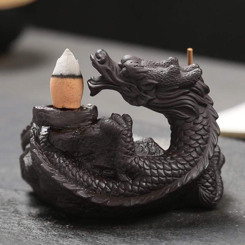 Flaming Dragon Incense Burner - wickedafstore
