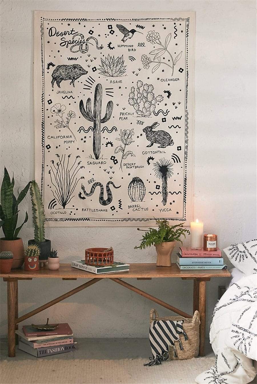 Desert Species Tapestry - wickedafstore
