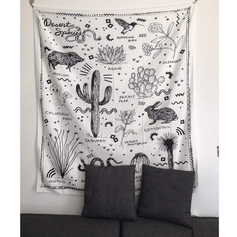 Desert Species Tapestry - wickedafstore