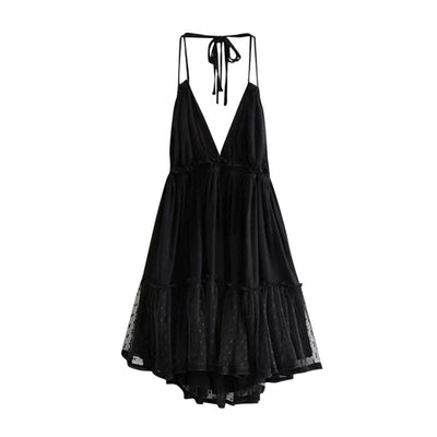 Daydreamer Backless Mini Dress - wickedafstore