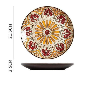 Hand Painted Ceramic Dish Collection - wickedafstore