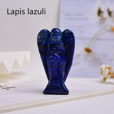 WickedAF Lapis lazuli / 5cm/2" Guardian Angel Crystal Figurine