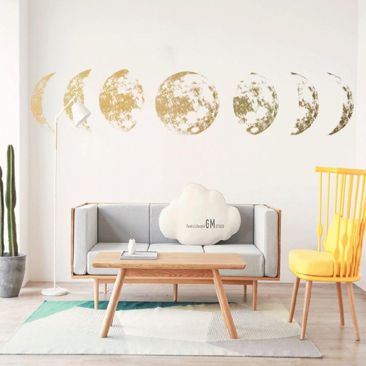 WickedAF Moon Phases Wall Sticker
