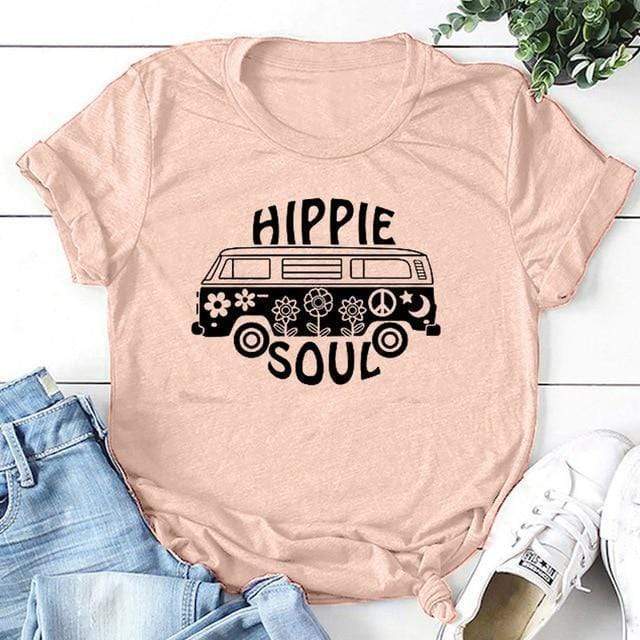 Hippie Soul T-shirt - wickedafstore