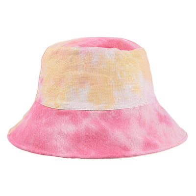 WickedAF Pink Tie Dye Bucket Hats