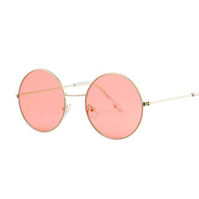 WickedAF sunglasses Gold Red Vintage Round Sunglasses (8 Styles)