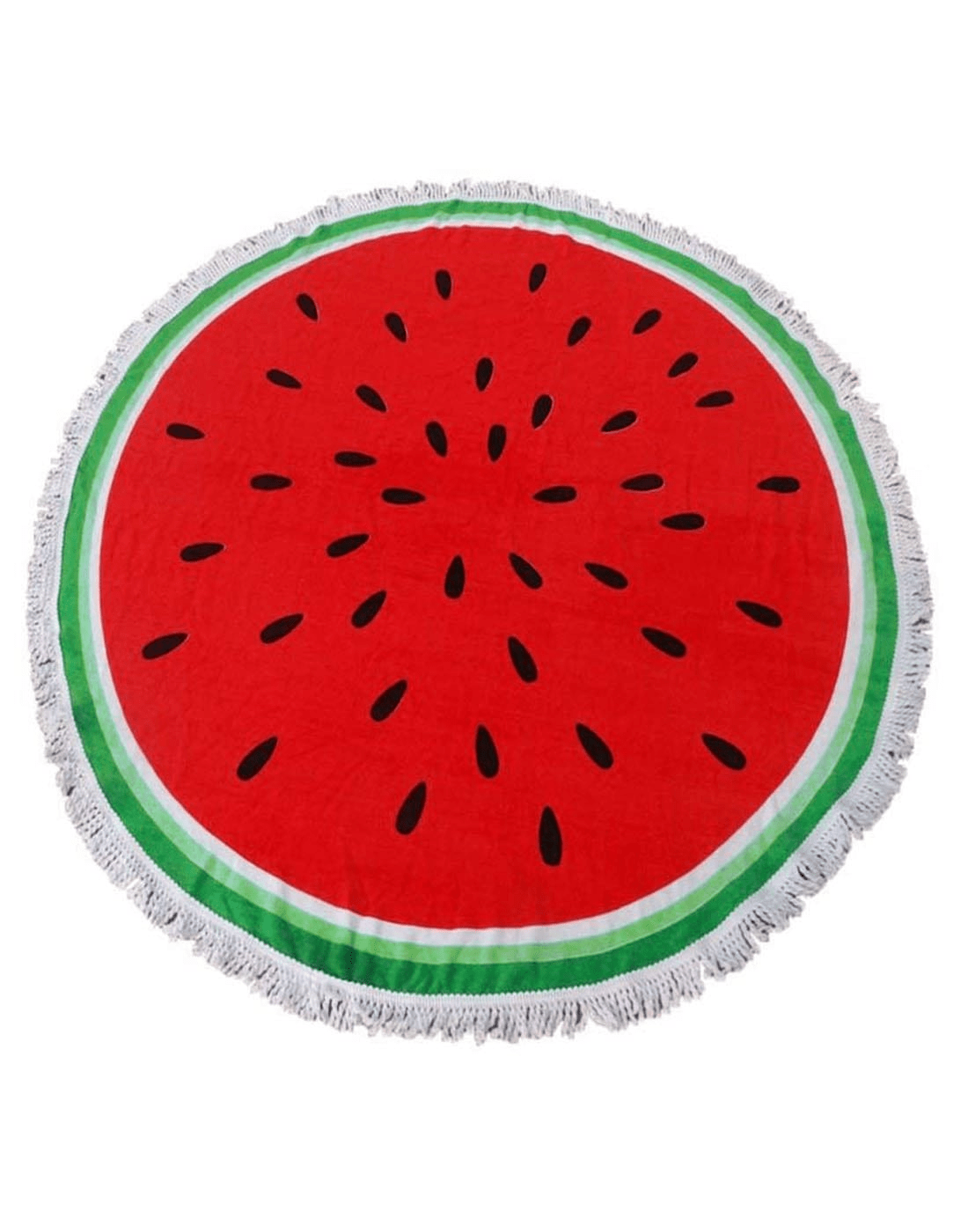 Watermelon Round Beach Towel - wickedafstore