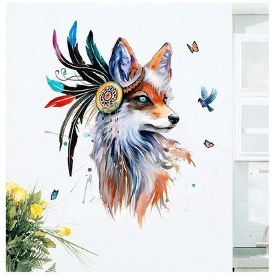 Fox Wall Sticker - wickedafstore