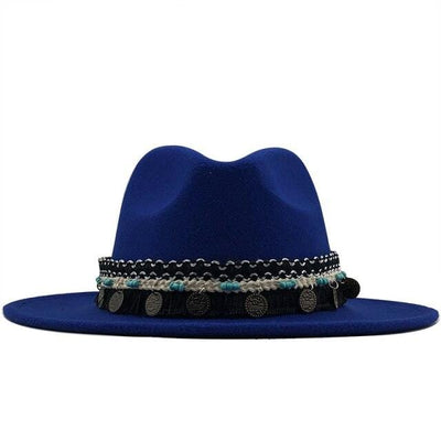 wickedafstore Blue / 56-58CM Constanza Fedora Hat