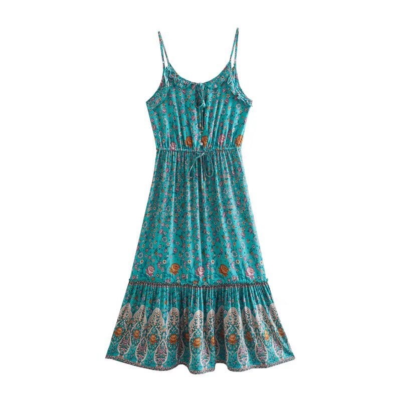 Phylia Boho Midi Dress Phylia Boho Midi Dress