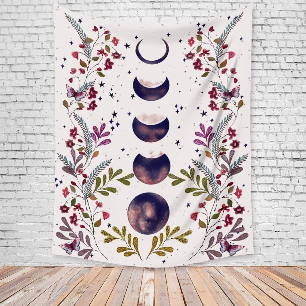 Moon Phase Tapestry - wickedafstore