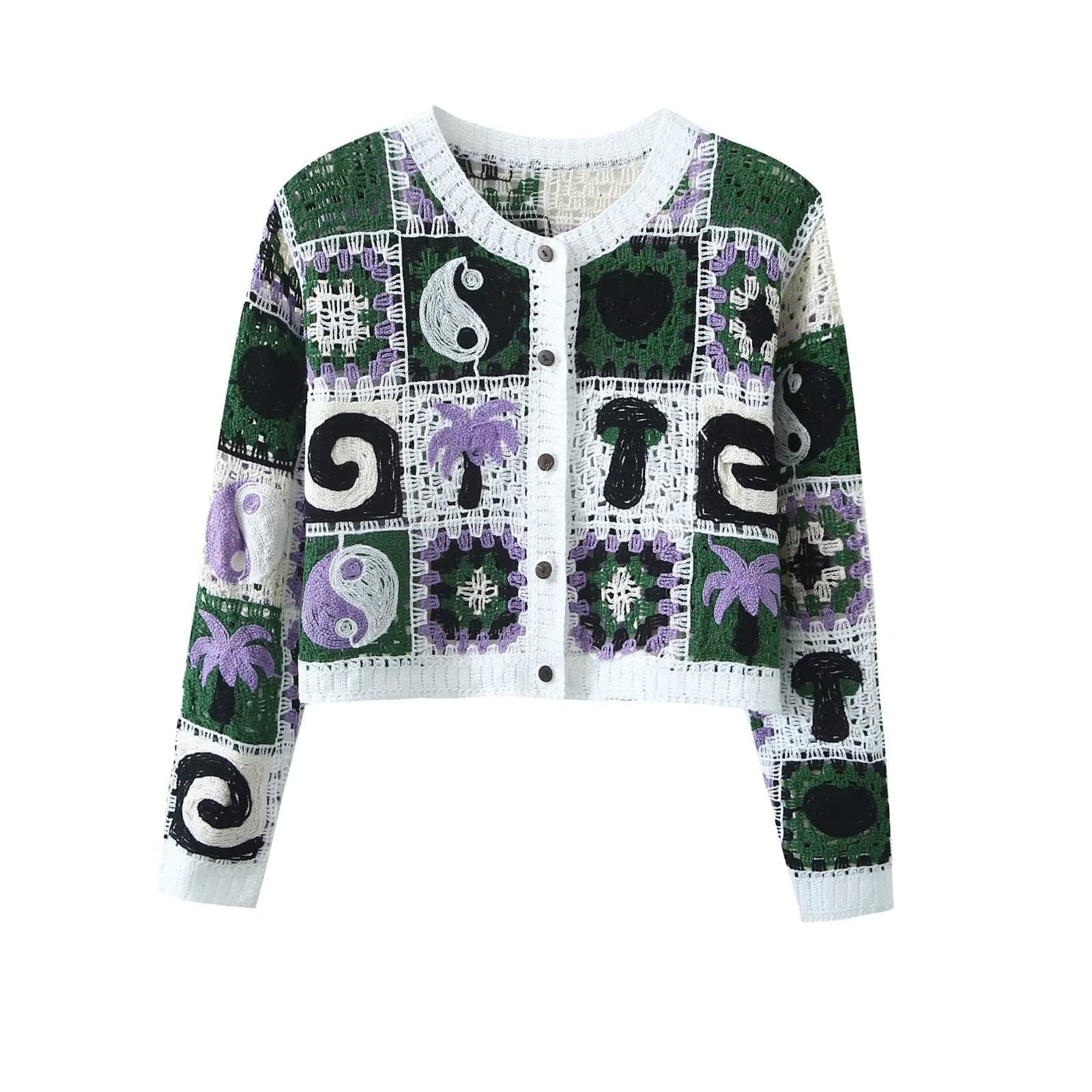 Steve Madden Avana Crochet Cardigan main image 0