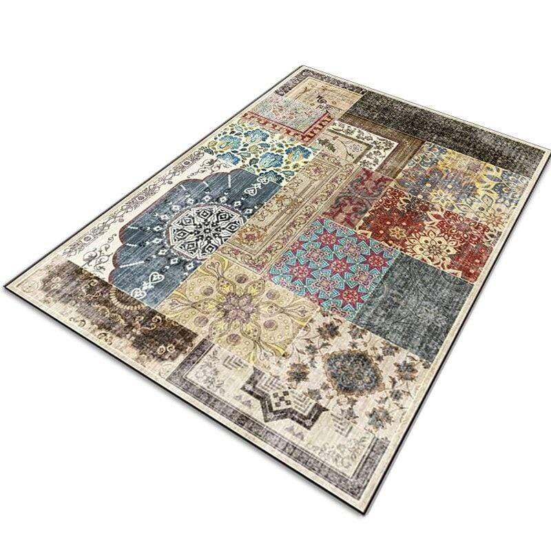 Patchwork Boho Rug