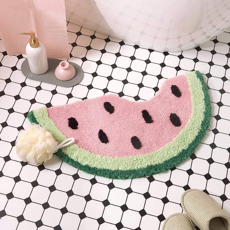 Watermelon Shaped Carpet - wickedafstore