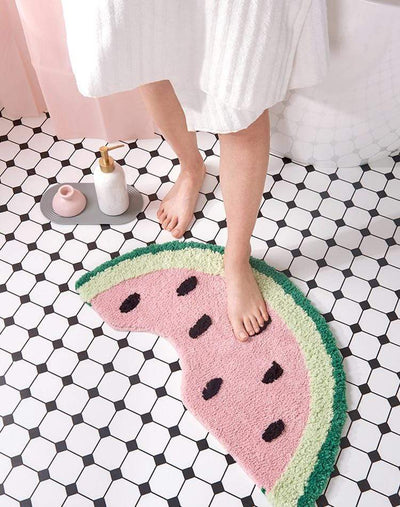Watermelon Shaped Carpet - wickedafstore