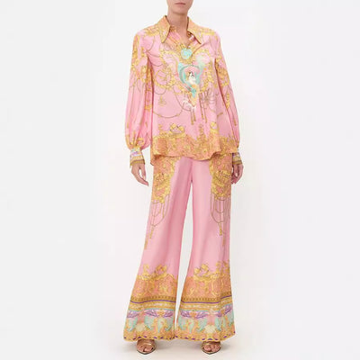 Celina Baroque Silk Set