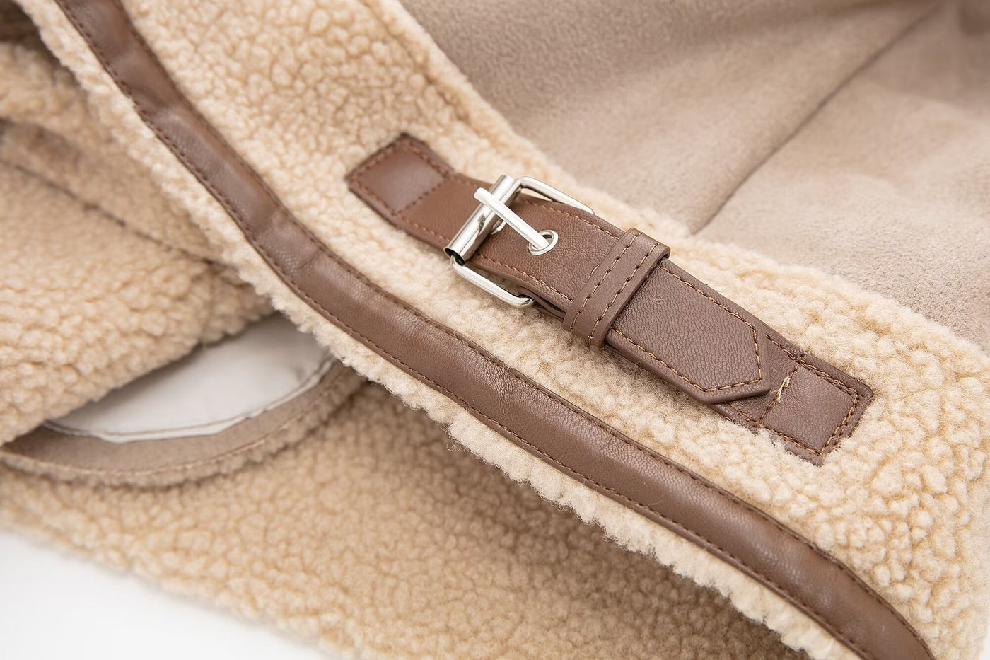 Sienna Shearling Aviator Jacket