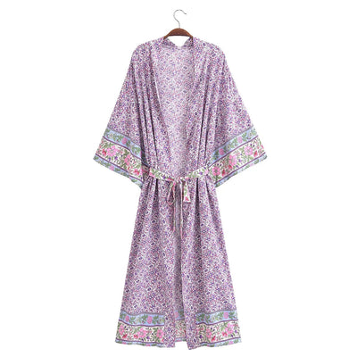 Rosette Kimono Robe