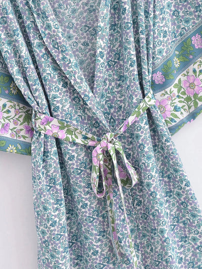 Rosette Kimono Robe