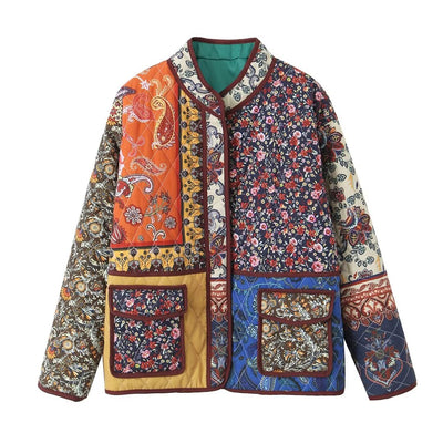 Bohemian Patchwork Quilted Jacket