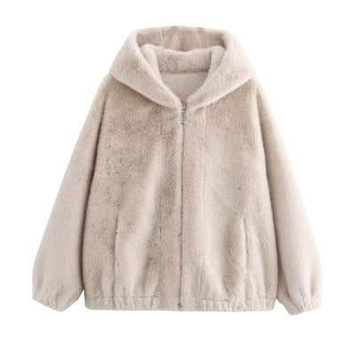 Cloud Whisper Faux-Fur Jacket