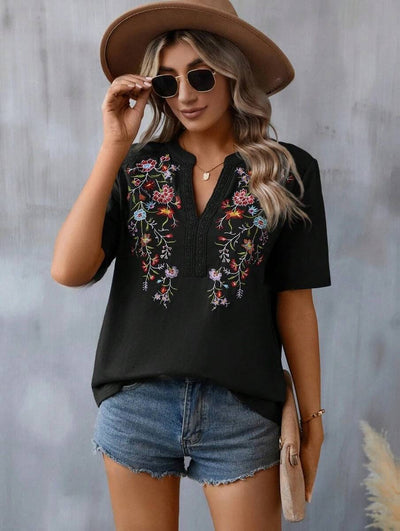 Esme Embroidered Top