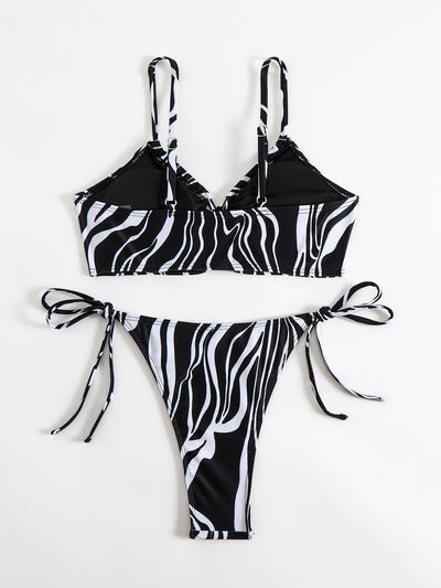 Sienna Wild Print Bikini Set