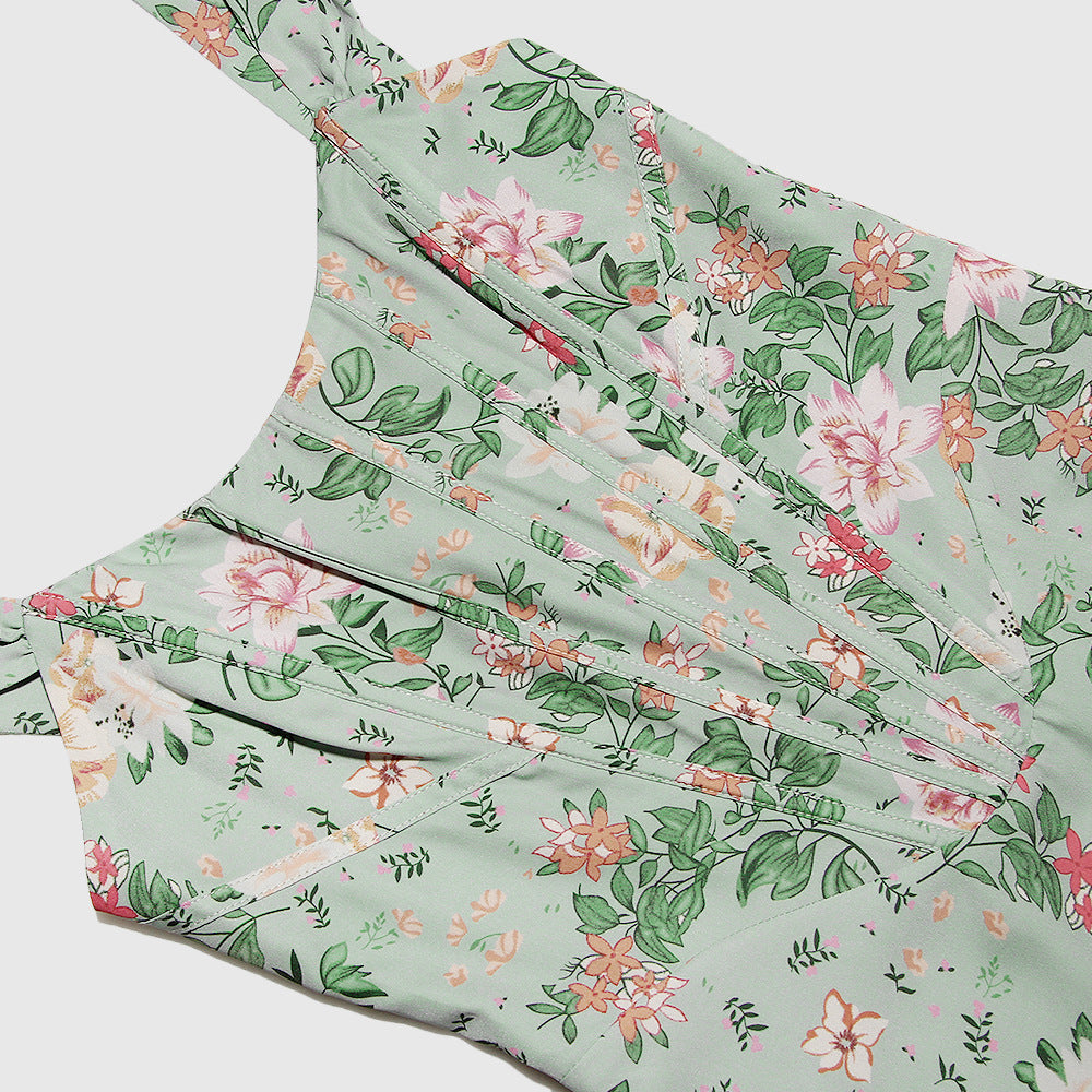 Amelia Floral Midi Dress