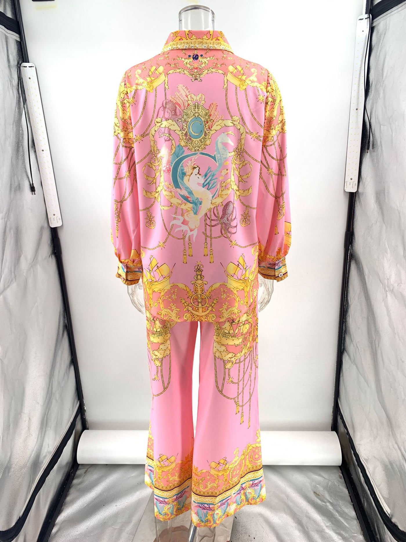 Celina Baroque Silk Set
