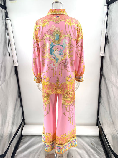 Celina Baroque Silk Set