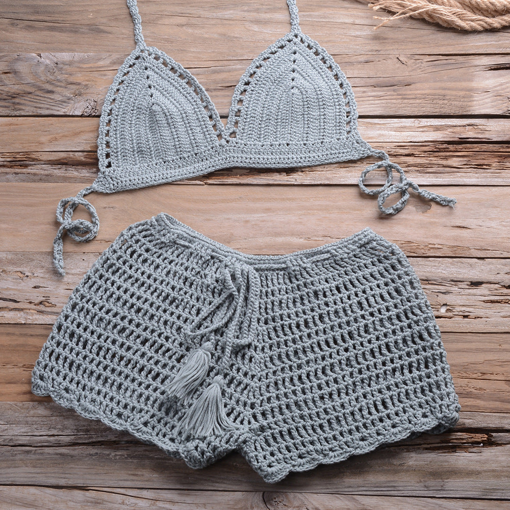 Makena Boho Crochet Bikini Set