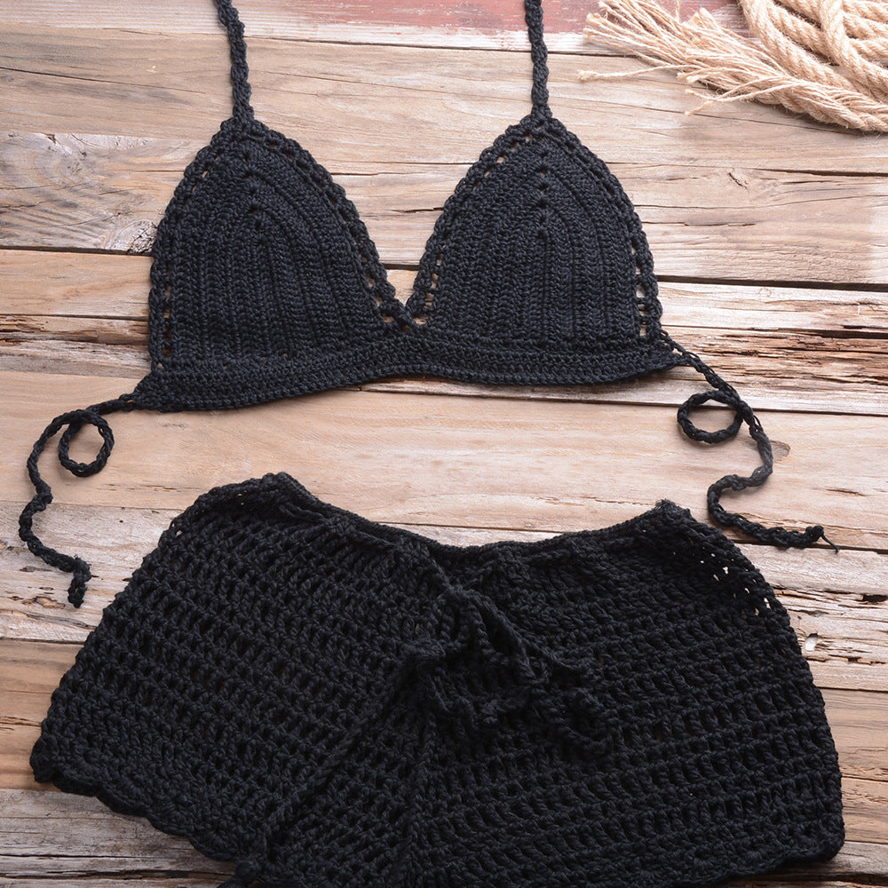 Makena Boho Crochet Bikini Set