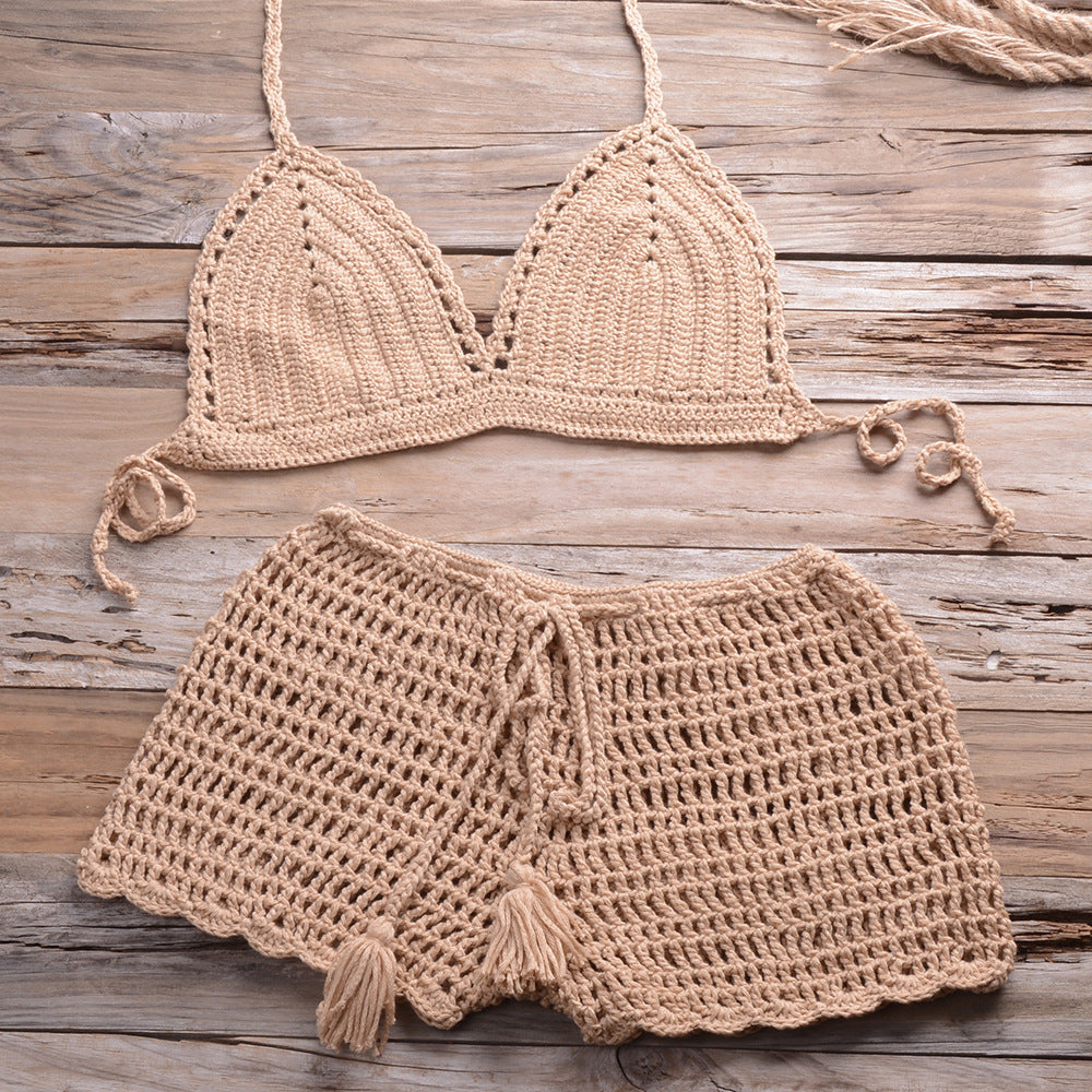 Makena Boho Crochet Bikini Set