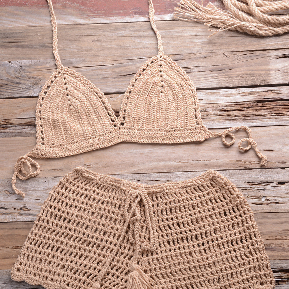 Makena Boho Crochet Bikini Set