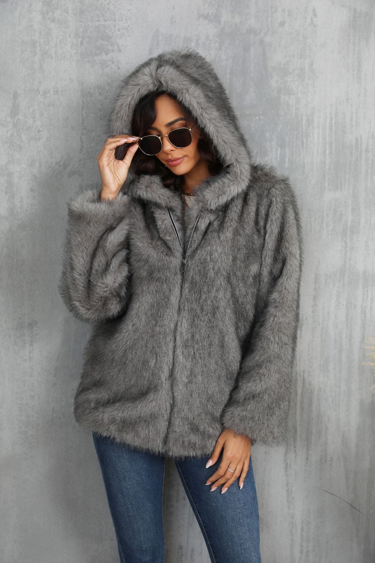 Sienna Luxe Faux Fur Jacket