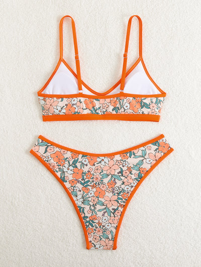 Marina – Sunset Bloom Bikini Set
