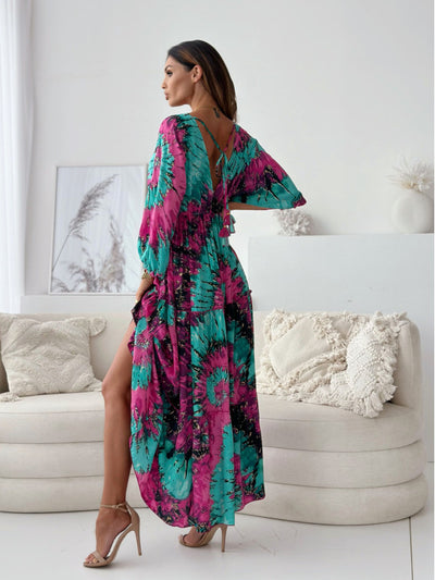 Aurora Tie-Dye Maxi Dress