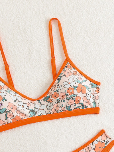 Marina – Sunset Bloom Bikini Set