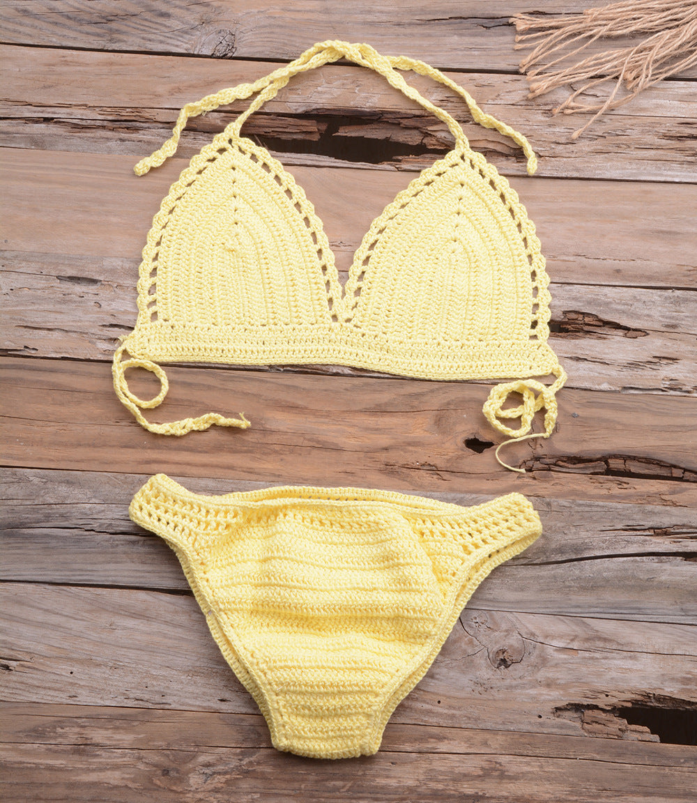 Aiyana Crochet Bikini Set