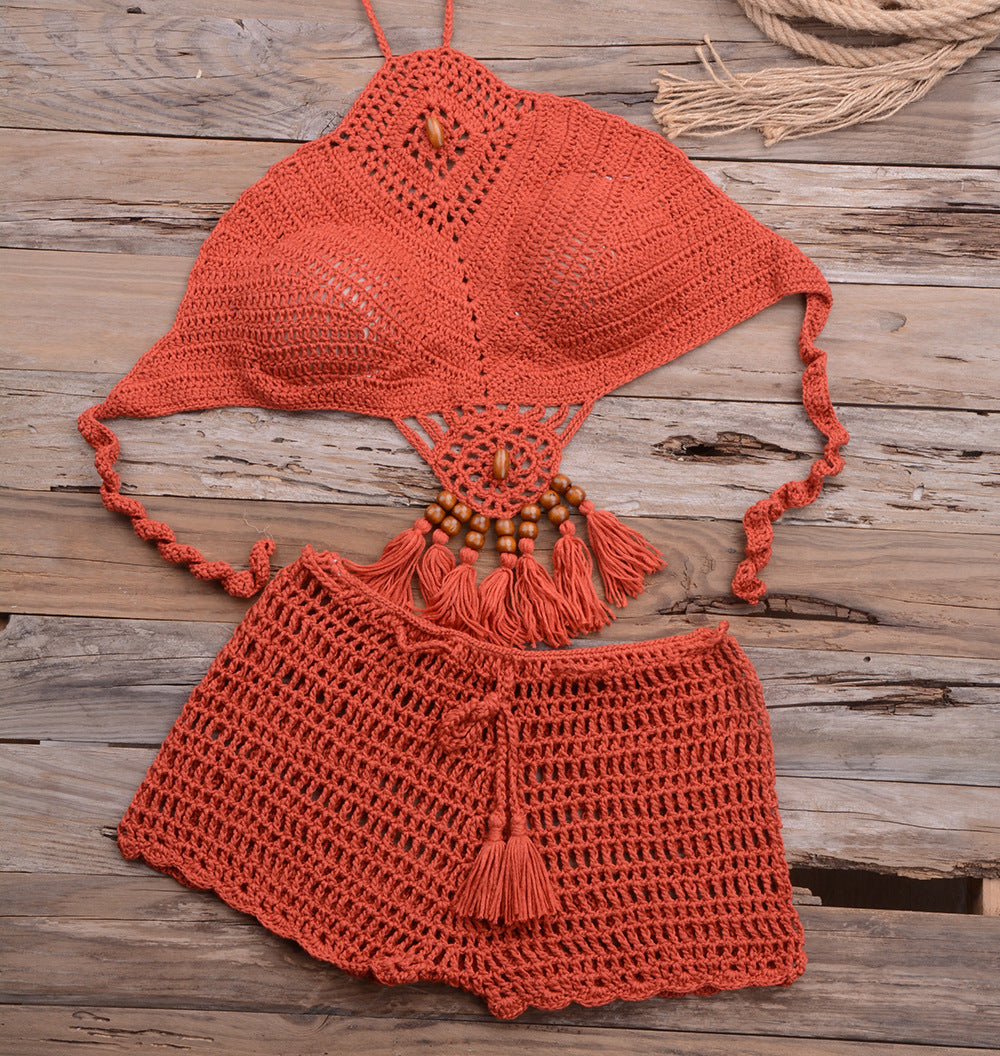 Anissa Crochet Bikini Set