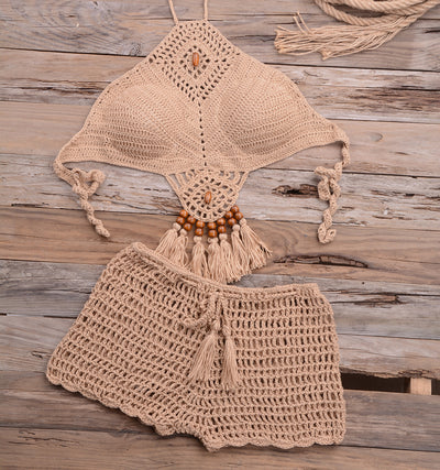 Anissa Crochet Bikini Set